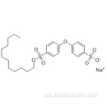 Benceno, 1,1&#39;-oxibis, derivados de tetrapropileno, sulfonados, sales de sodio CAS 119345-04-9 / 12626-49-2